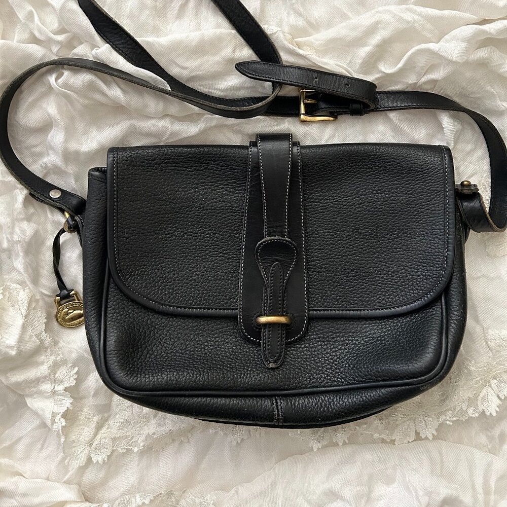 Dooney and Bourke crossbody bag Black Vintage 90s Y2K